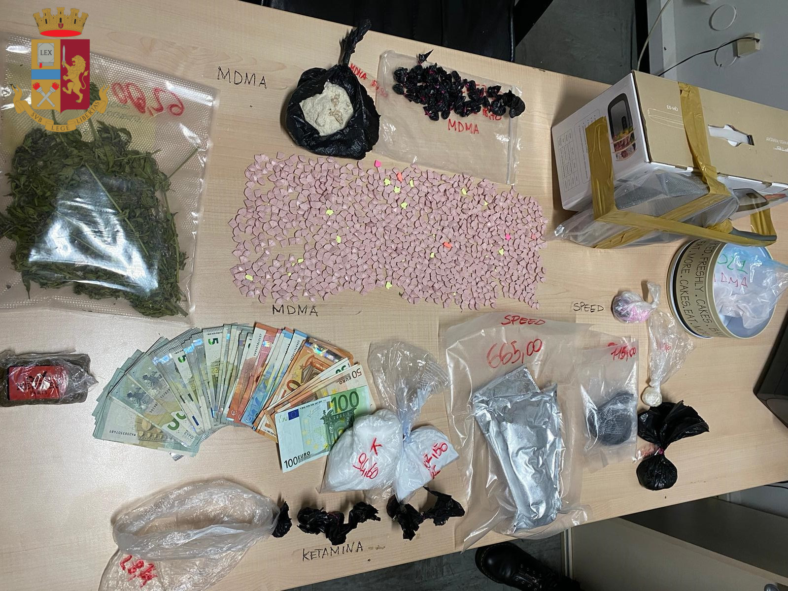 Smantellato supermercato di droghe sintetiche ad Olevano Romano