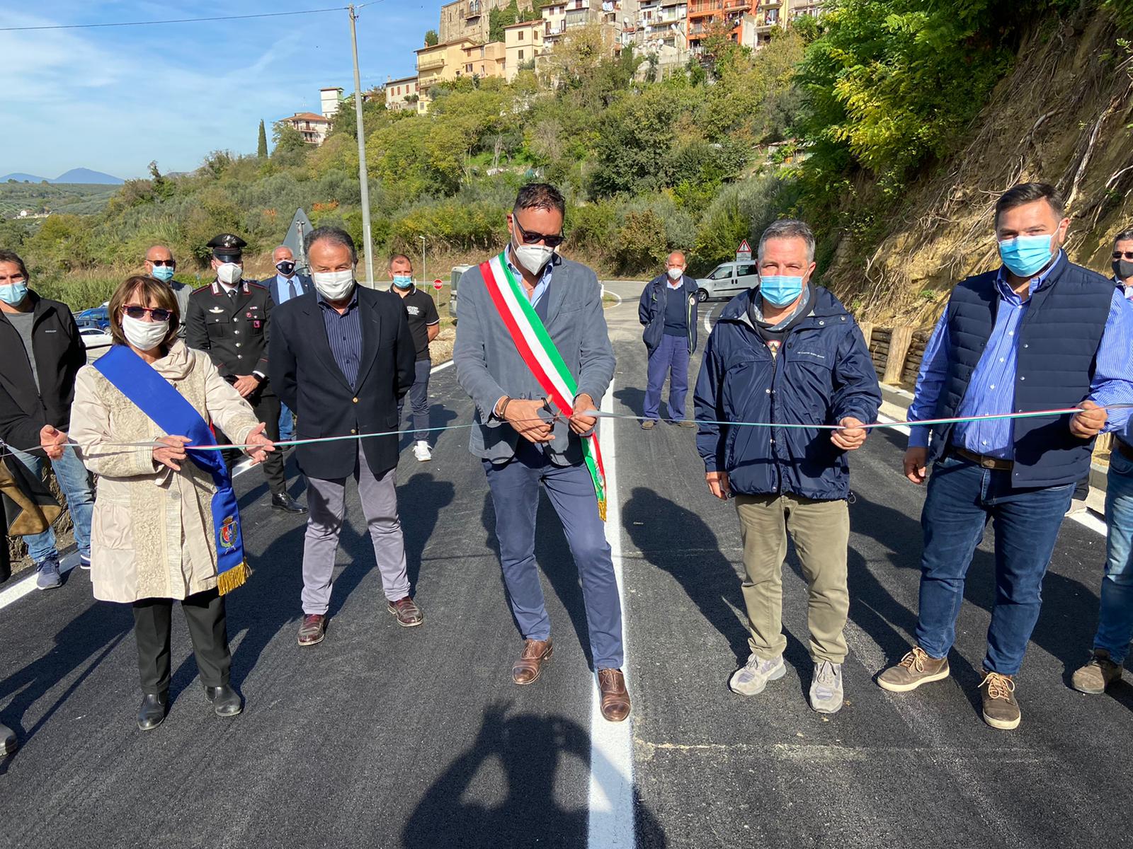 Riapre oggi la Strada provinciale ‘Carolano’ a Montelibretti