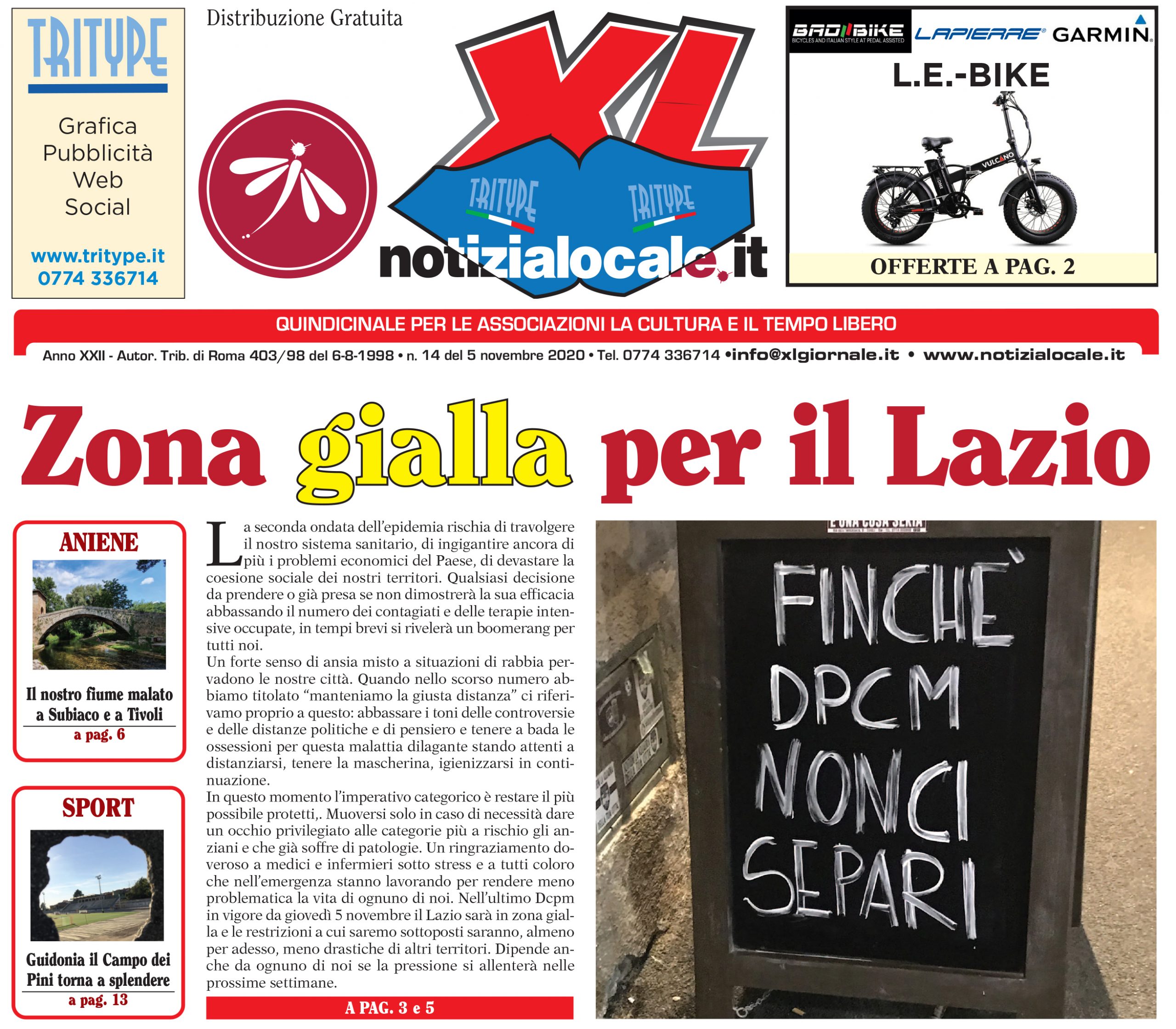 Il NUOVO numero di XL Giornale