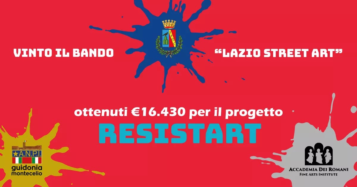 Comune di Guidonia Montecelio:16mila euro con il progetto “Resistart”