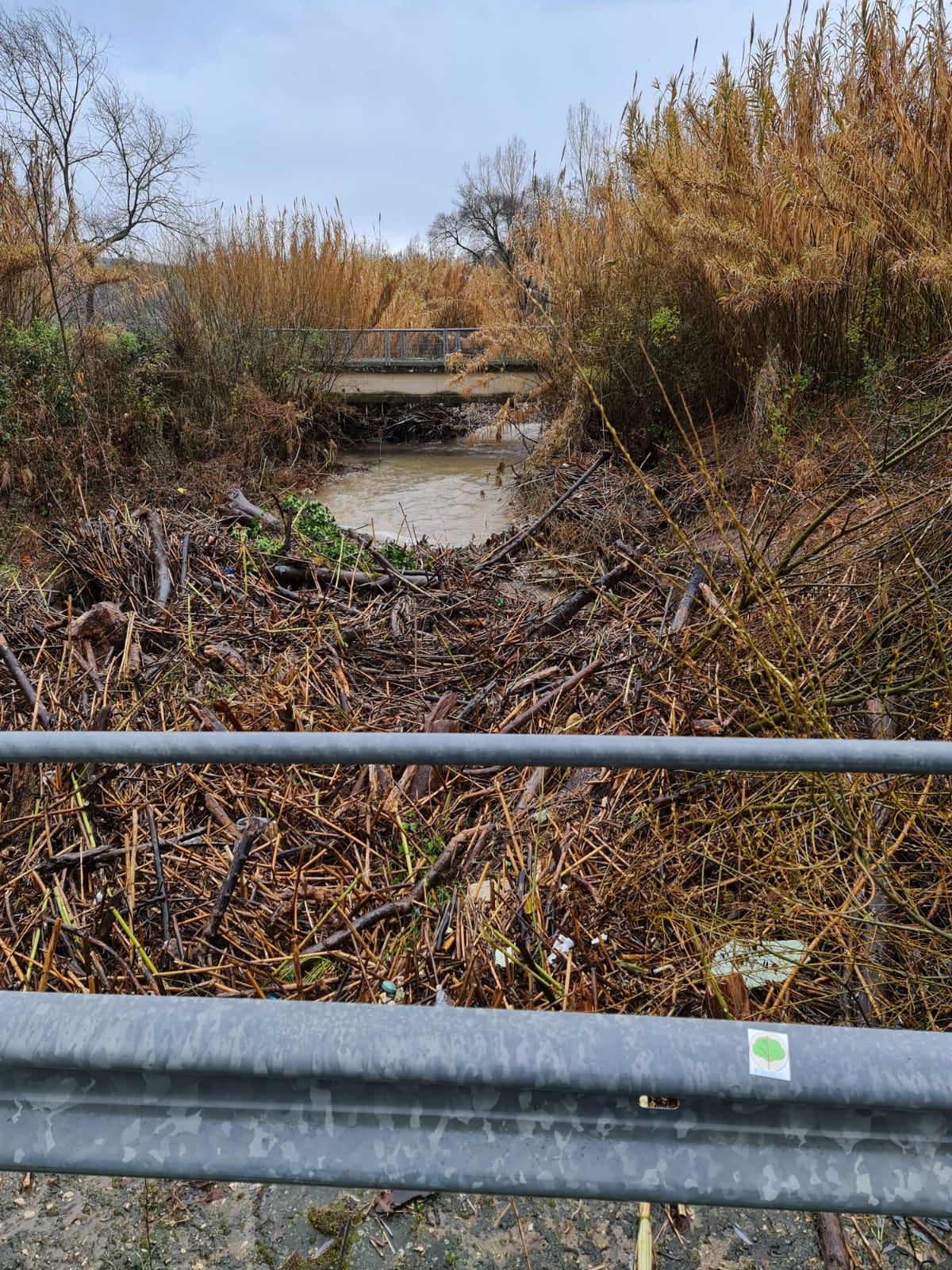 Tivoli: ripulito l’alveo di fosso San Vittorino. Rientra il pericolo dell’ondata di piena