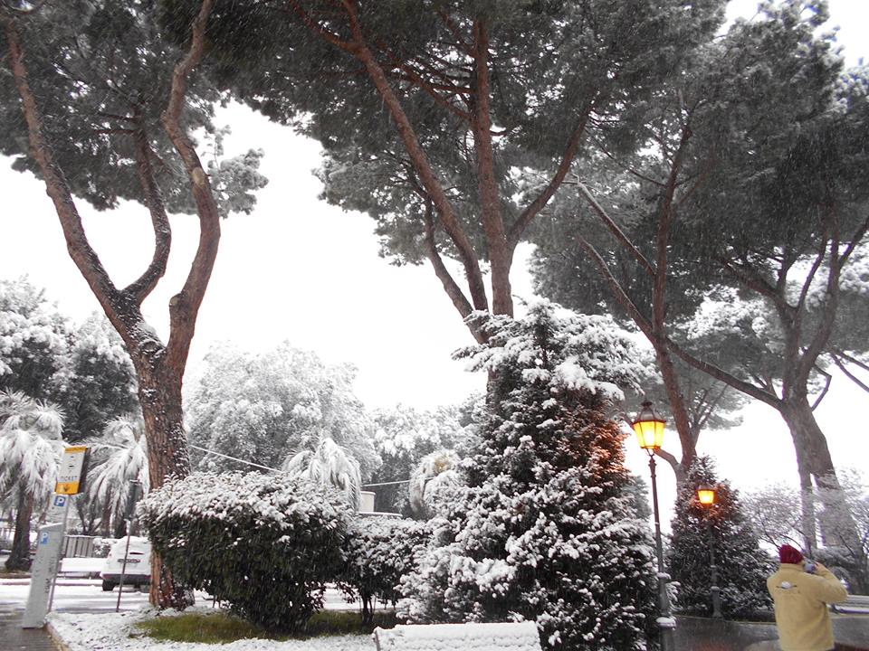 Protezione civile: allerta neve al di sopra dei 200-400 metri