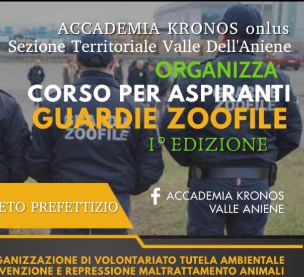 Al via corso da aspiranti Guardie Zoofile con l’Accademia Kronos