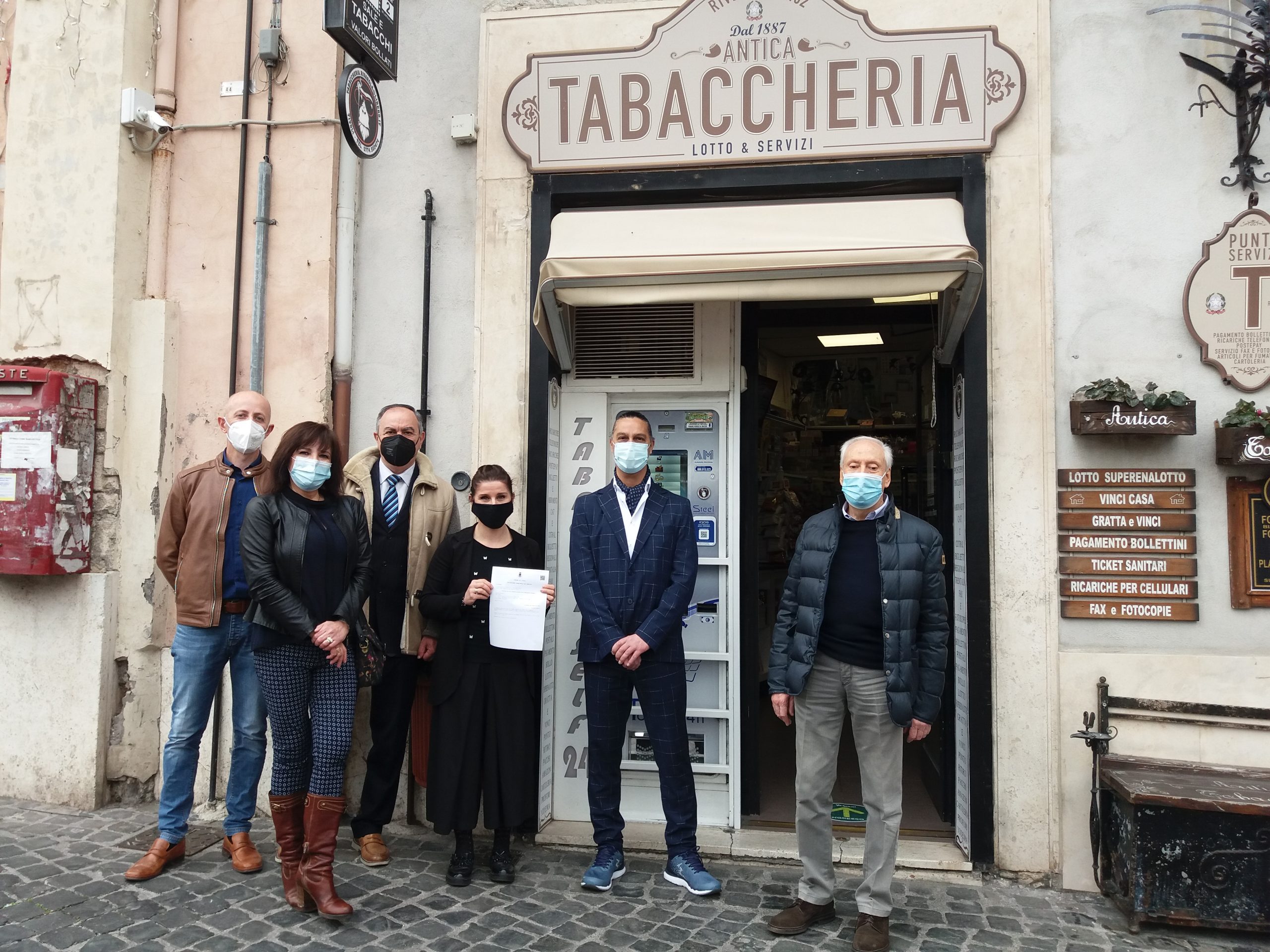 Tivoli: certificati anagrafici in 13 tabaccherie del territorio comunale