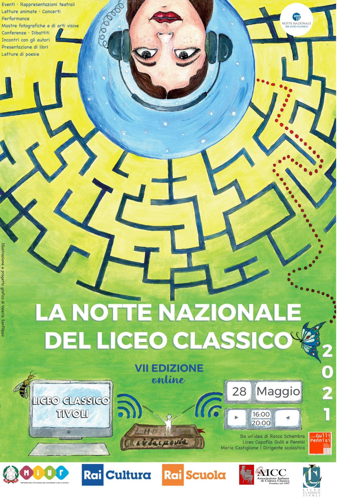 La notte nazionale del Liceo Classico 2021, partecipa l’istituto di Tivoli