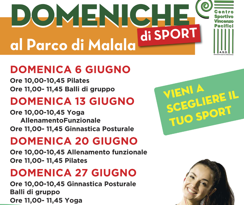 Le “Domeniche di Sport” al Parco Sogno di Malala di Villa Adriana