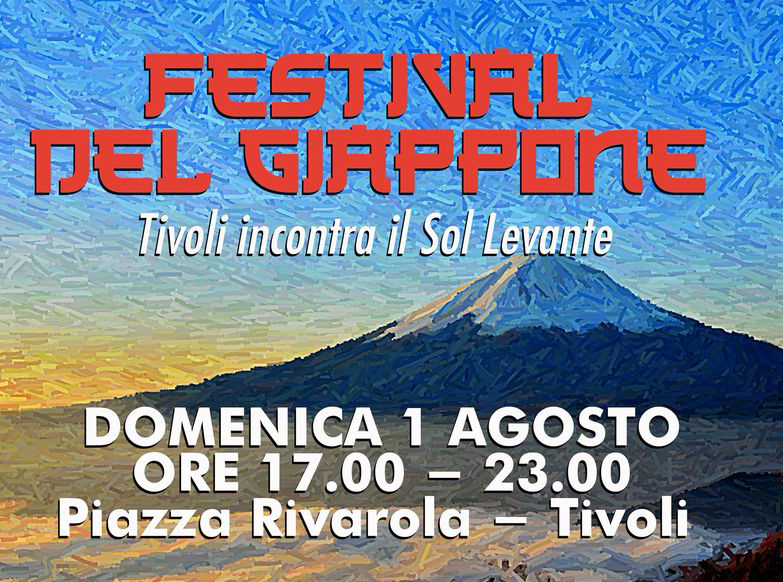 Tivoli incontra il 1° agosto  il Sol Levante con il Festival del Giappone