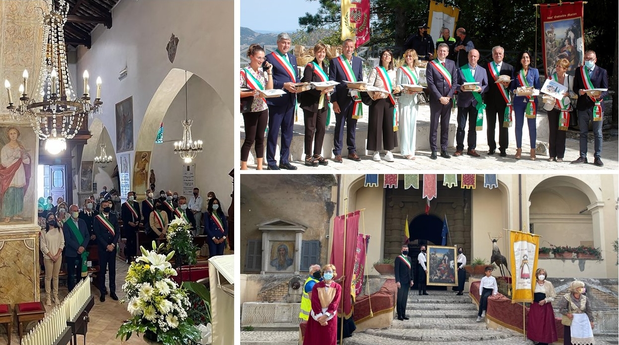 Poli: i sindaci rinnovano il patto di fraternità al Santuario della Mentorella