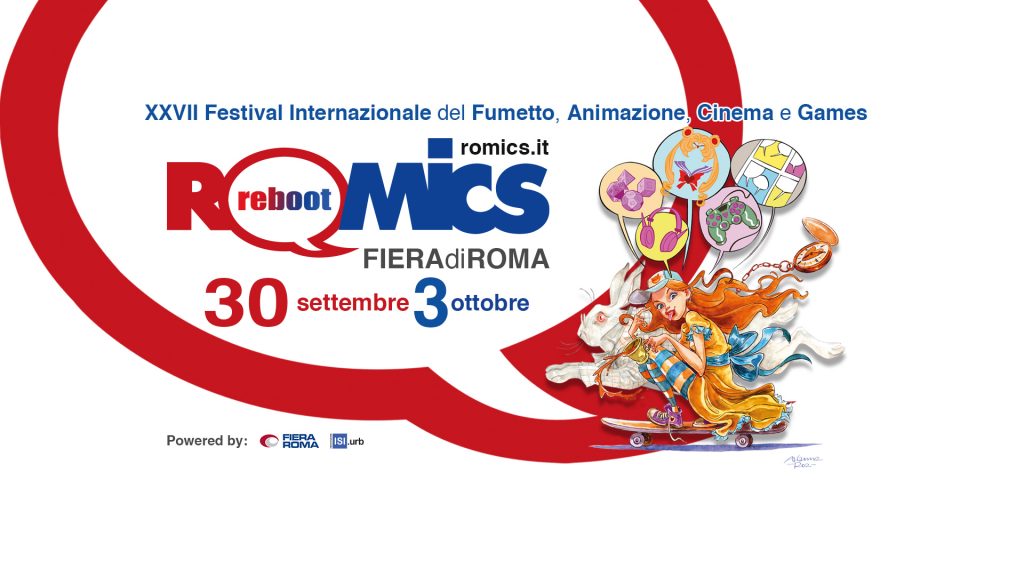 Fiera di Roma Romics, il Festival Internazionale del Fumetto, Animazione, Cinema e Games