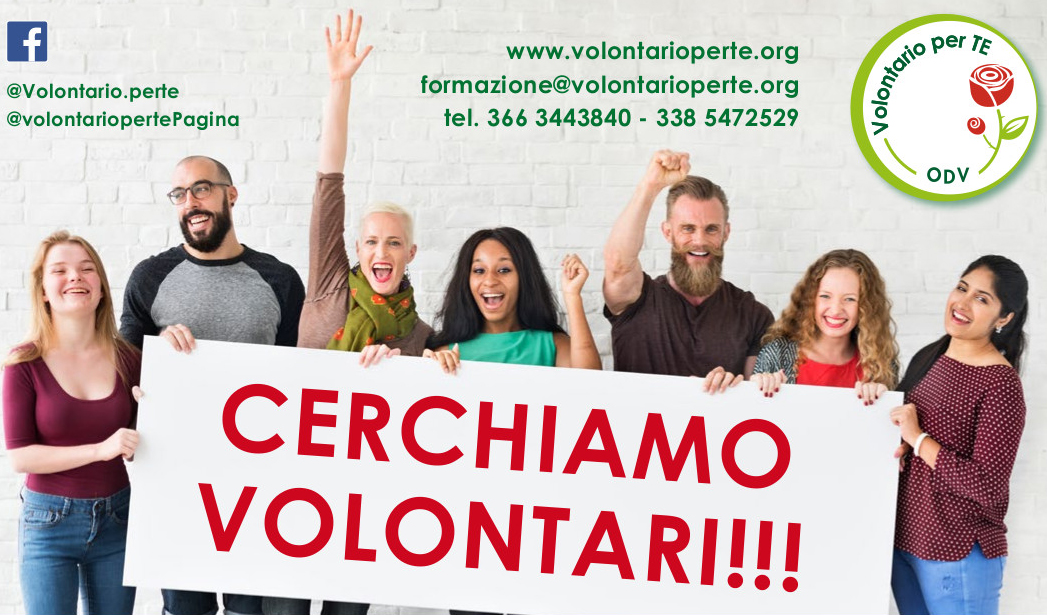 Un nuovo corso volontari con l’associazione “Volontario per Te”