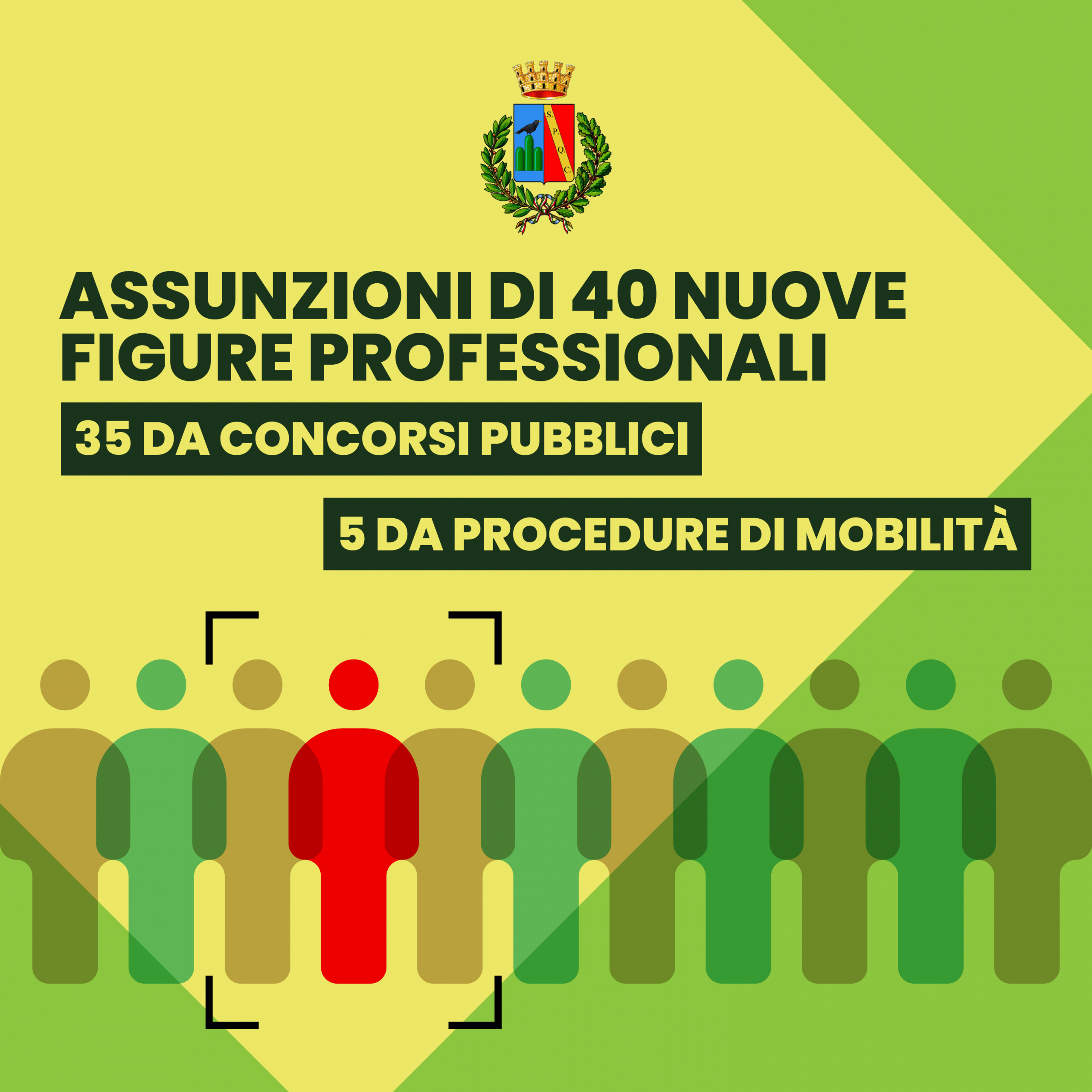 Guidonia: al via concorsi per 35 nuove figure professionali