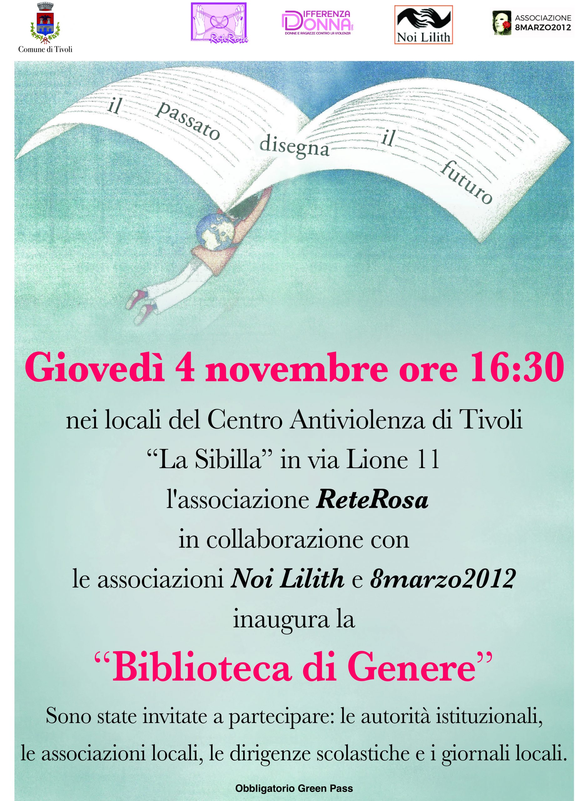 Una biblioteca di “genere” nel centro antiviolenza di Tivoli ” La Sibilla”