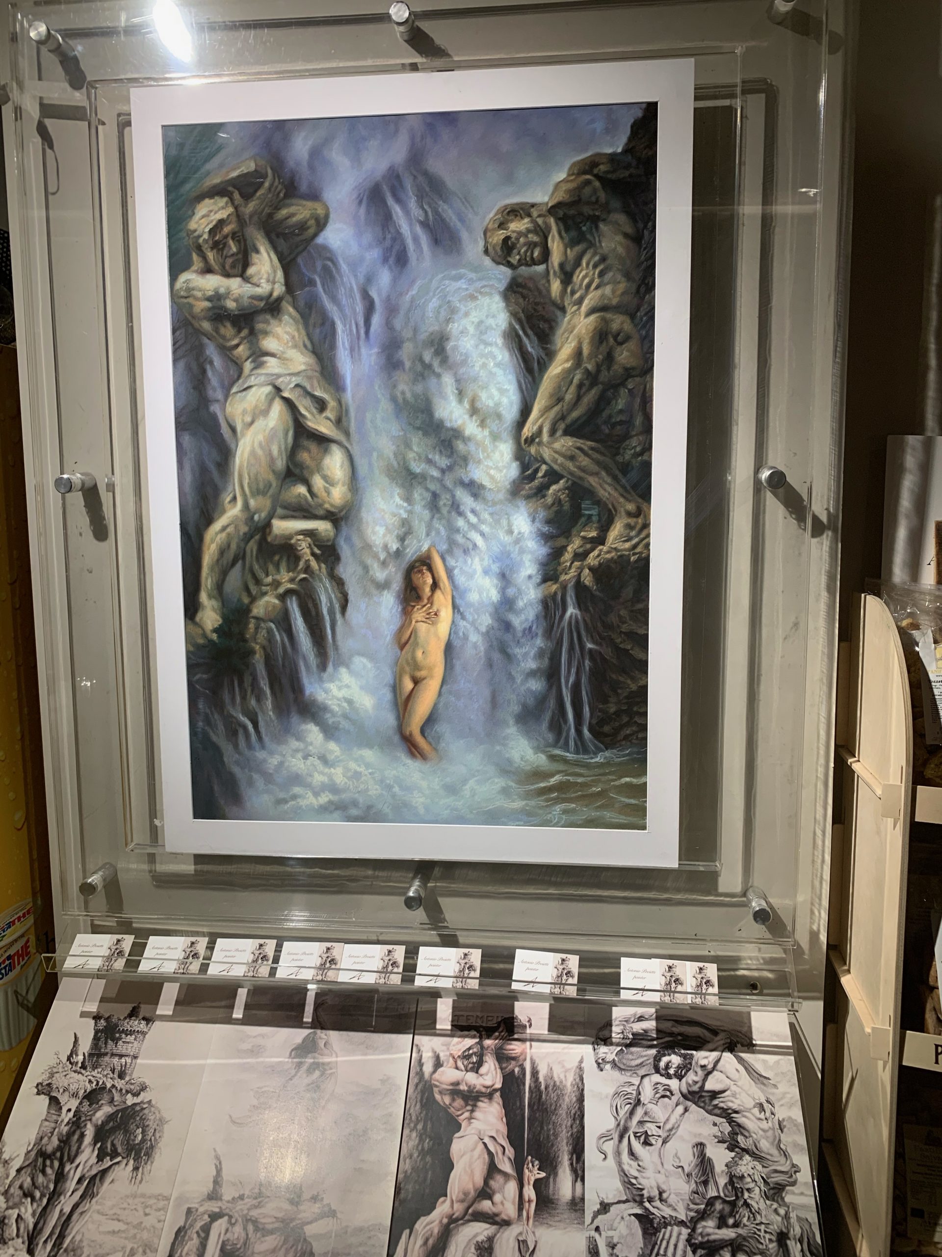 “Arte e sapori” con la nuova opera pittorica del maestro Antonio Proietti