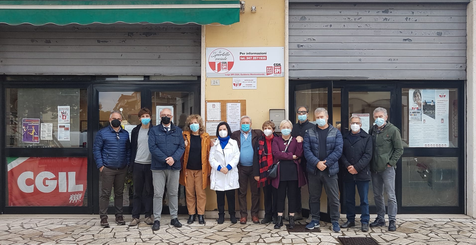 Guidonia: aperto lo Sportello Sociale dello Spi CGIL