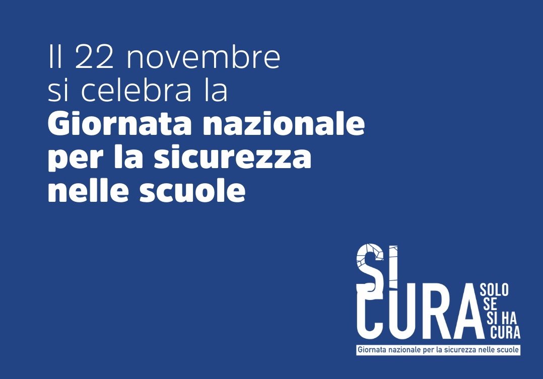 Giornata per la sicurezza nelle scuola, lanciato l’hashtag #scuolasicura