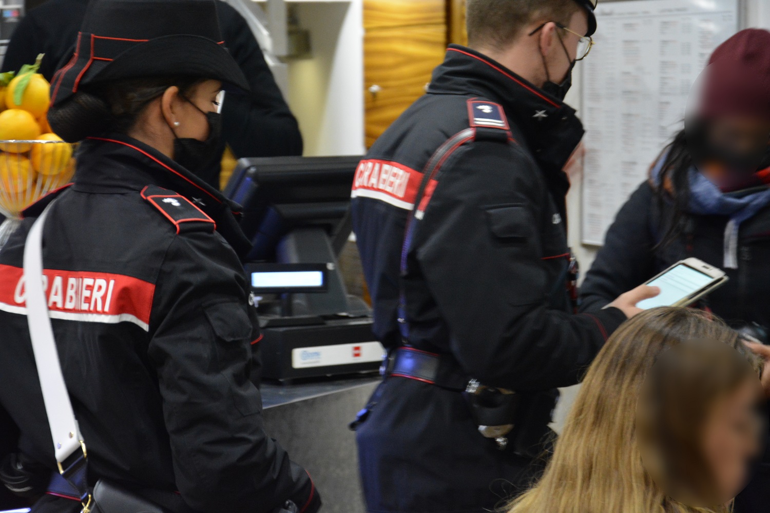 Bilancio settimanale del super green pass da parte dei Carabinieri di Roma e Provincia