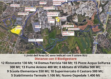 Petizione “No al biodigestore in zona protetta vincolata a Tivoli Terme “