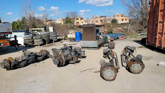 Bloccata una esportazione di alcune decine di tonnellate di rottami costituiti da parti di mezzi di trasporto