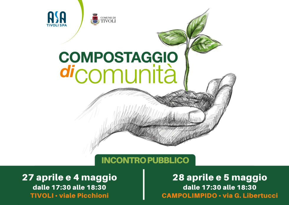Asa Tivoli: il compostaggio di comunità aperto ai residenti e gratuito