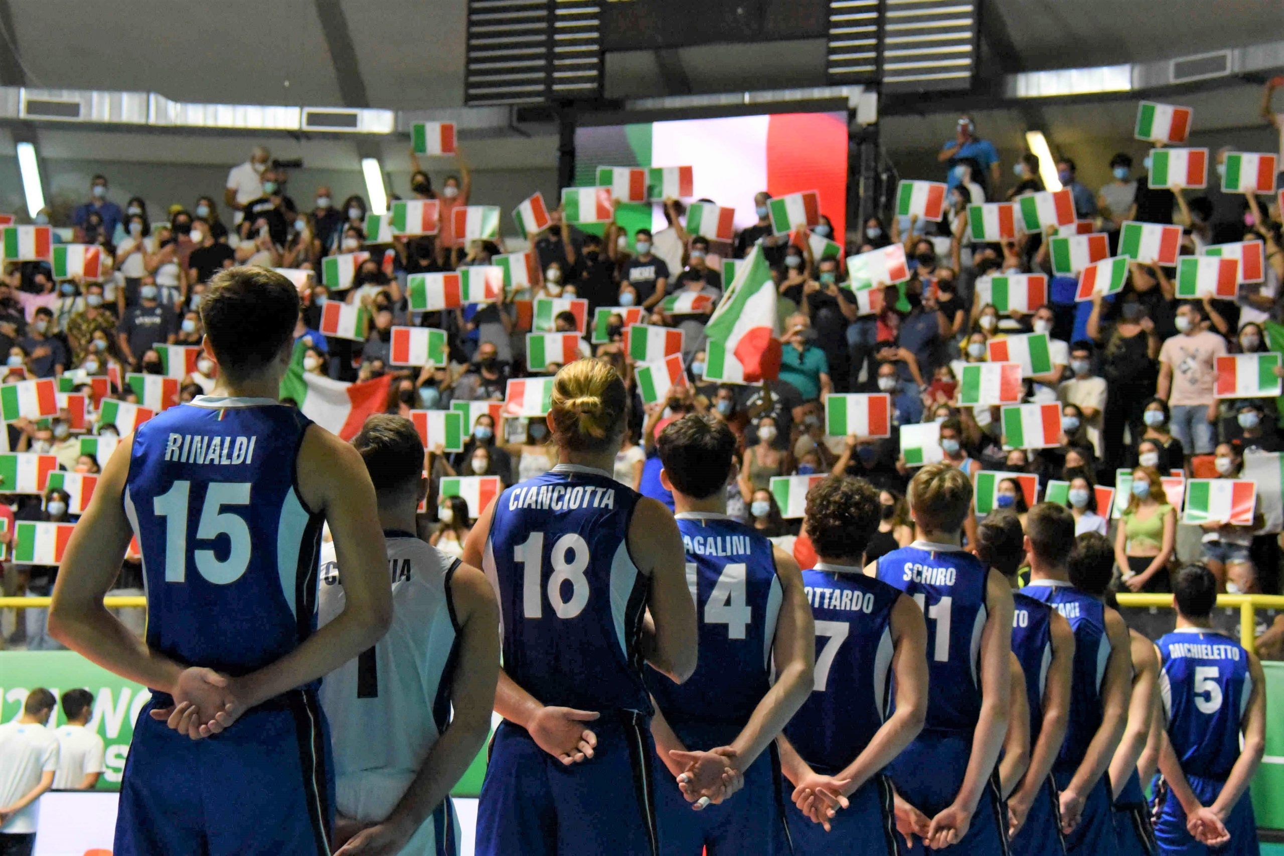 Palasport di Guidonia: gli azzurrini della pallavolo scenderanno in campo dal 20 al 22 maggio