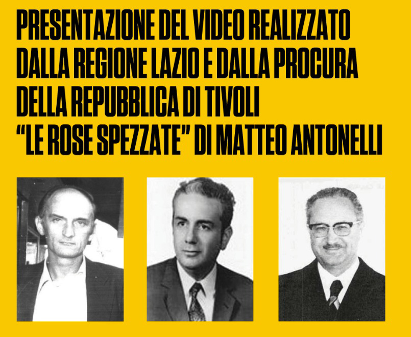 Un video in occasione del 42esimo anniversario dell’uccisione del giudice Mario Amato