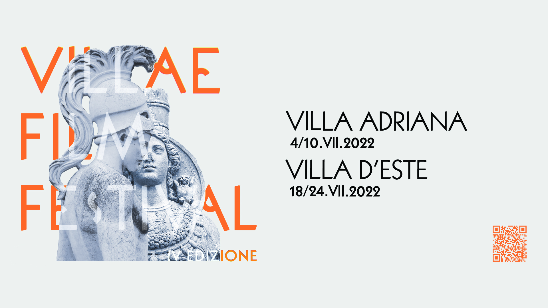 Villae Film Festival: due luoghi e due tipologie di programmi