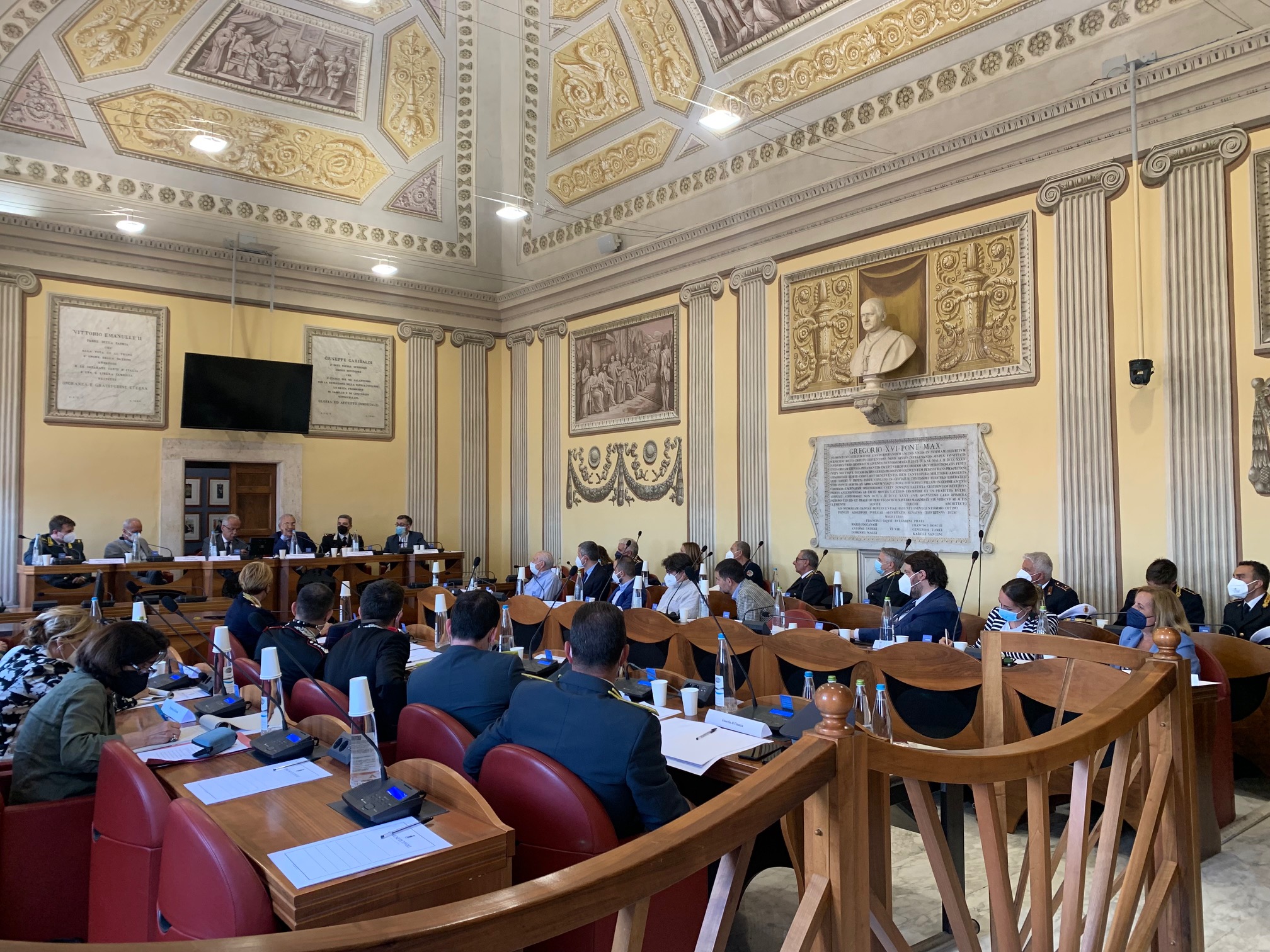 Il Comitato Provinciale per l’Ordine e la Sicurezza Pubblica a Tivoli