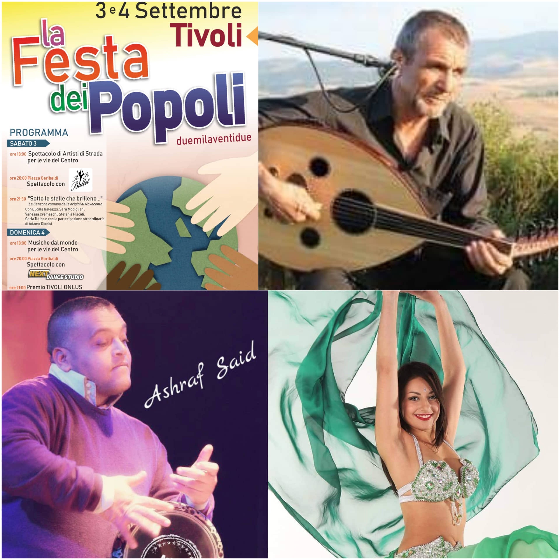La Festa dei Popoli il 3 e 4 settembre a Tivoli