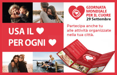 Giornata mondiale per il cuore con l’associazione Volontario per te
