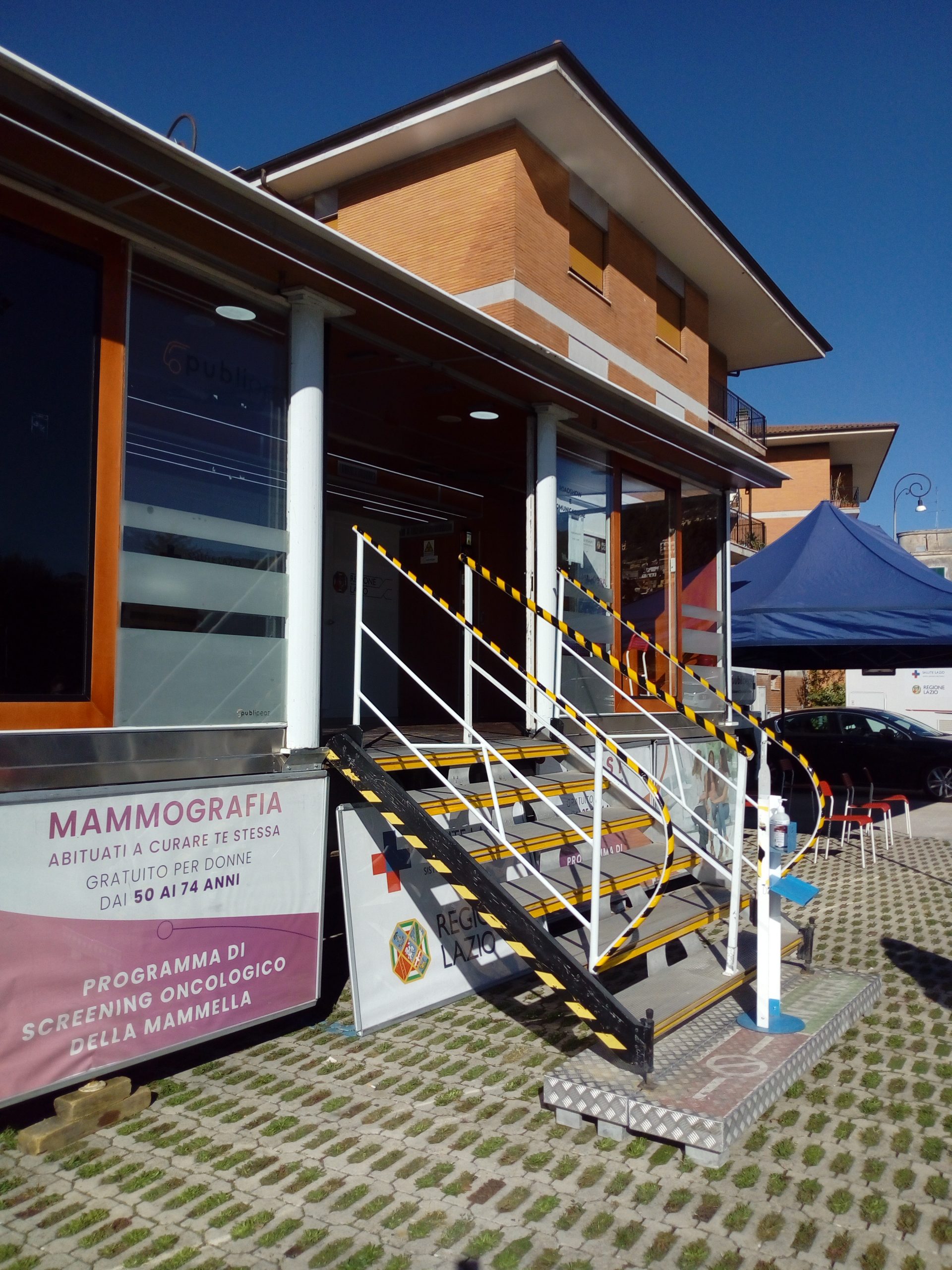 Palestrina: screening oncologici gratuiti con il truck della prevenzione