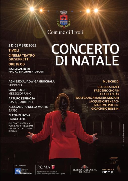 I talenti di “Fabbrica” Young Artist Program al Giuseppetti di Tivoli