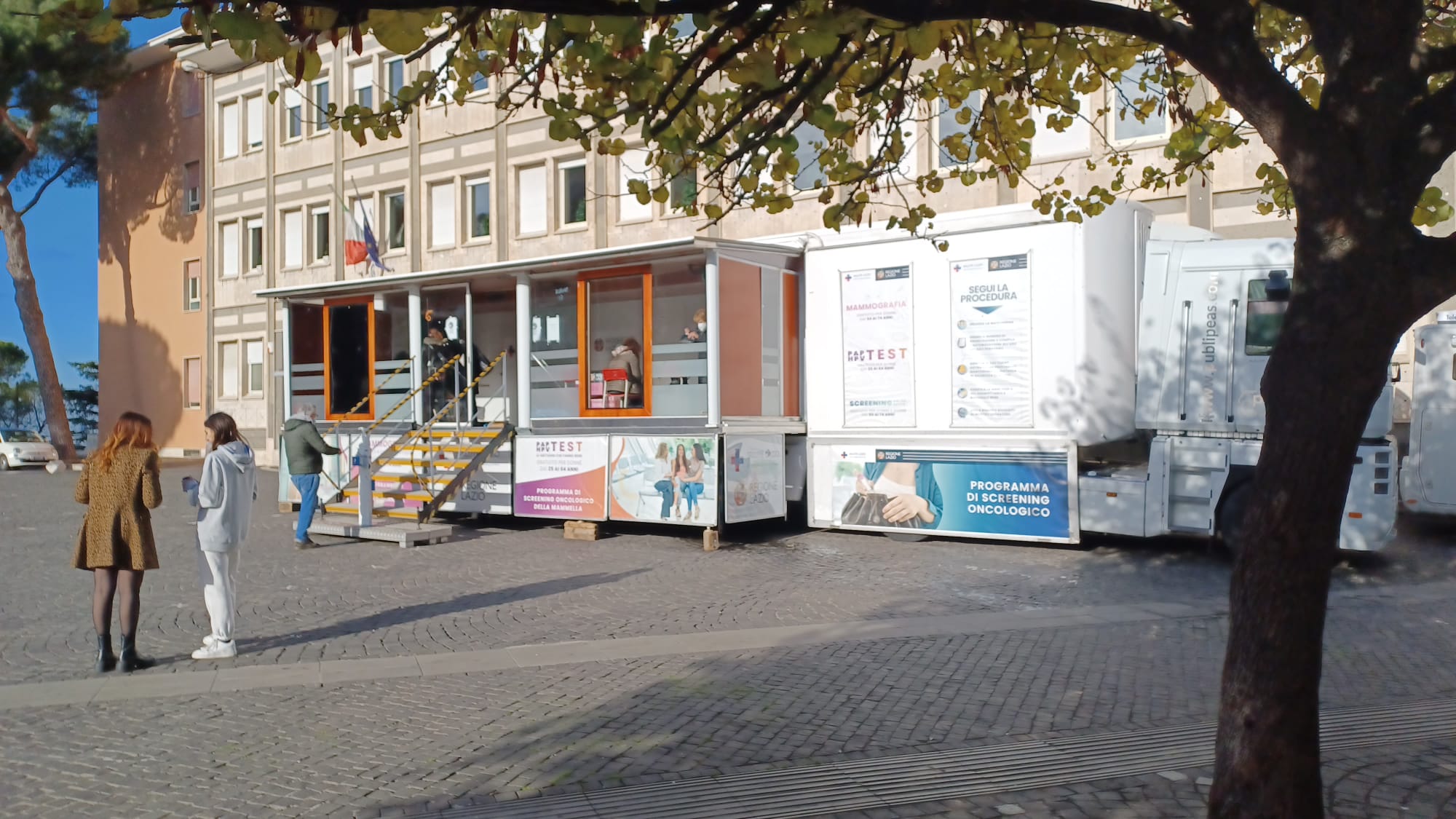 ASL Roma 5: screening oncologici gratuiti in piazza Garibaldi a Tivoli