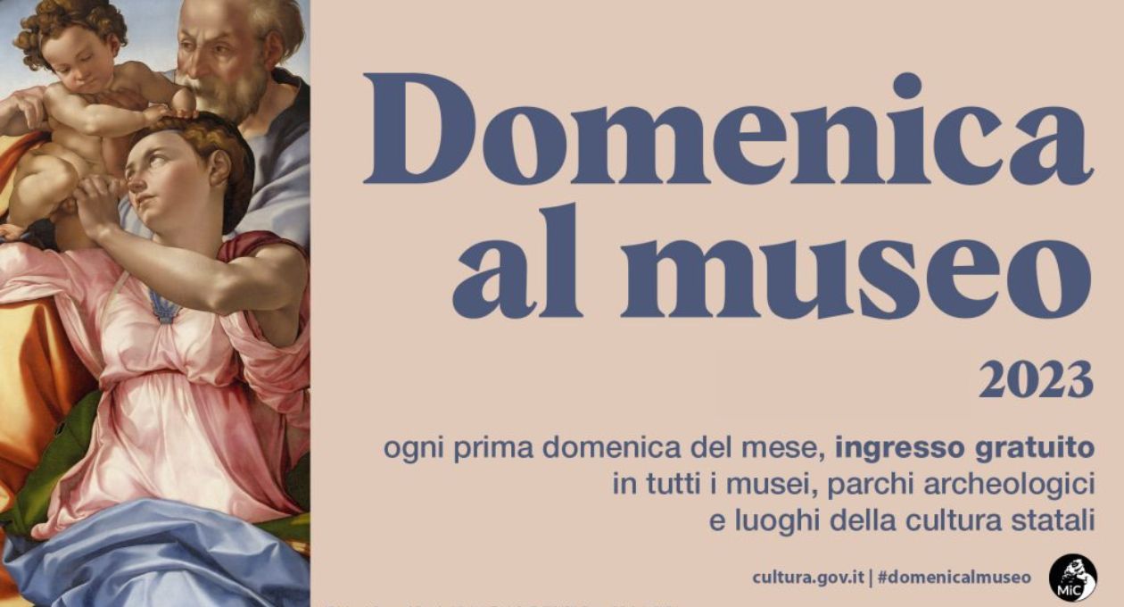 Domenica 5 febbraio torna #domenicalmuseo