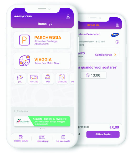 Tivoli: arriva l’app myCicero per facilitare la sosta a pagamento