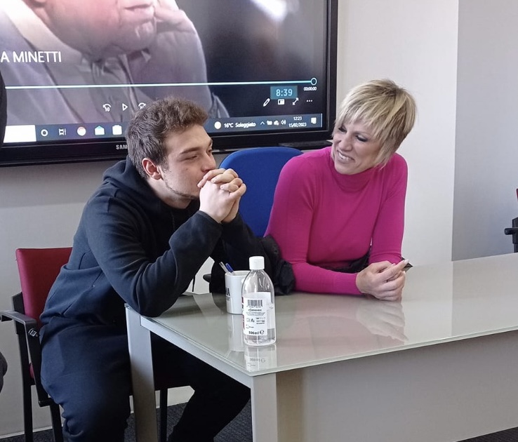 Annalisa Minetti incontra gli allievi e allieve del Tivoliforma