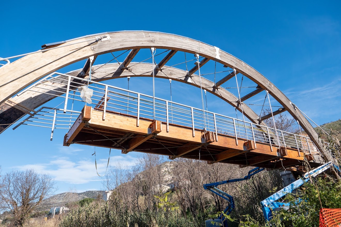 Tivoli: in via di ultimazione i lavori al Ponte della Pace