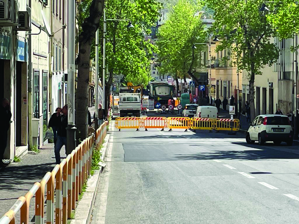 Tivoli, divieto di transito per Viale Tomei