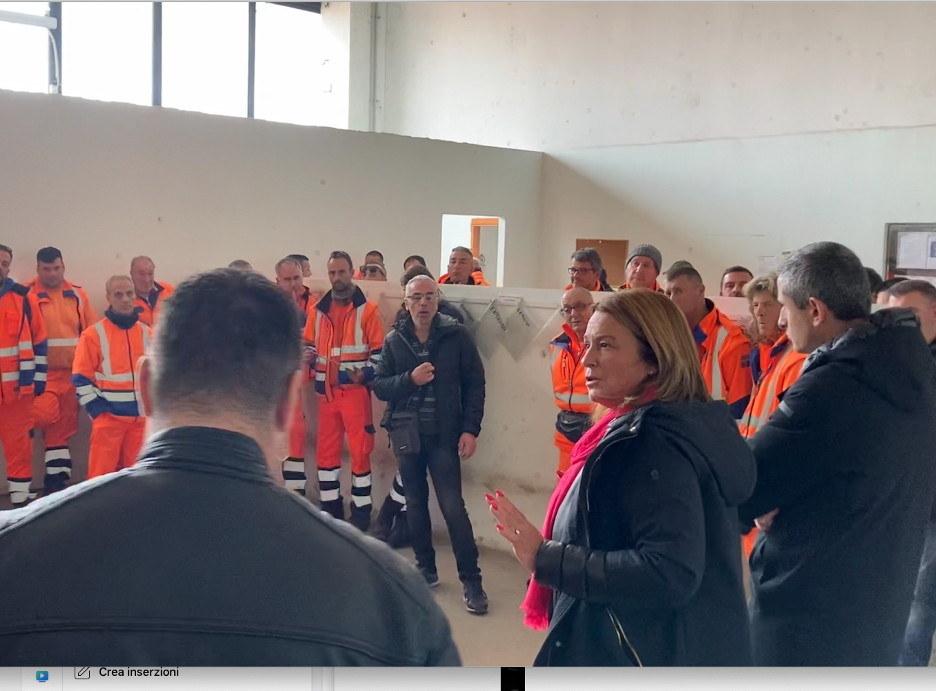 Incontro tra comune di Guidonia e operatori della Tekneko