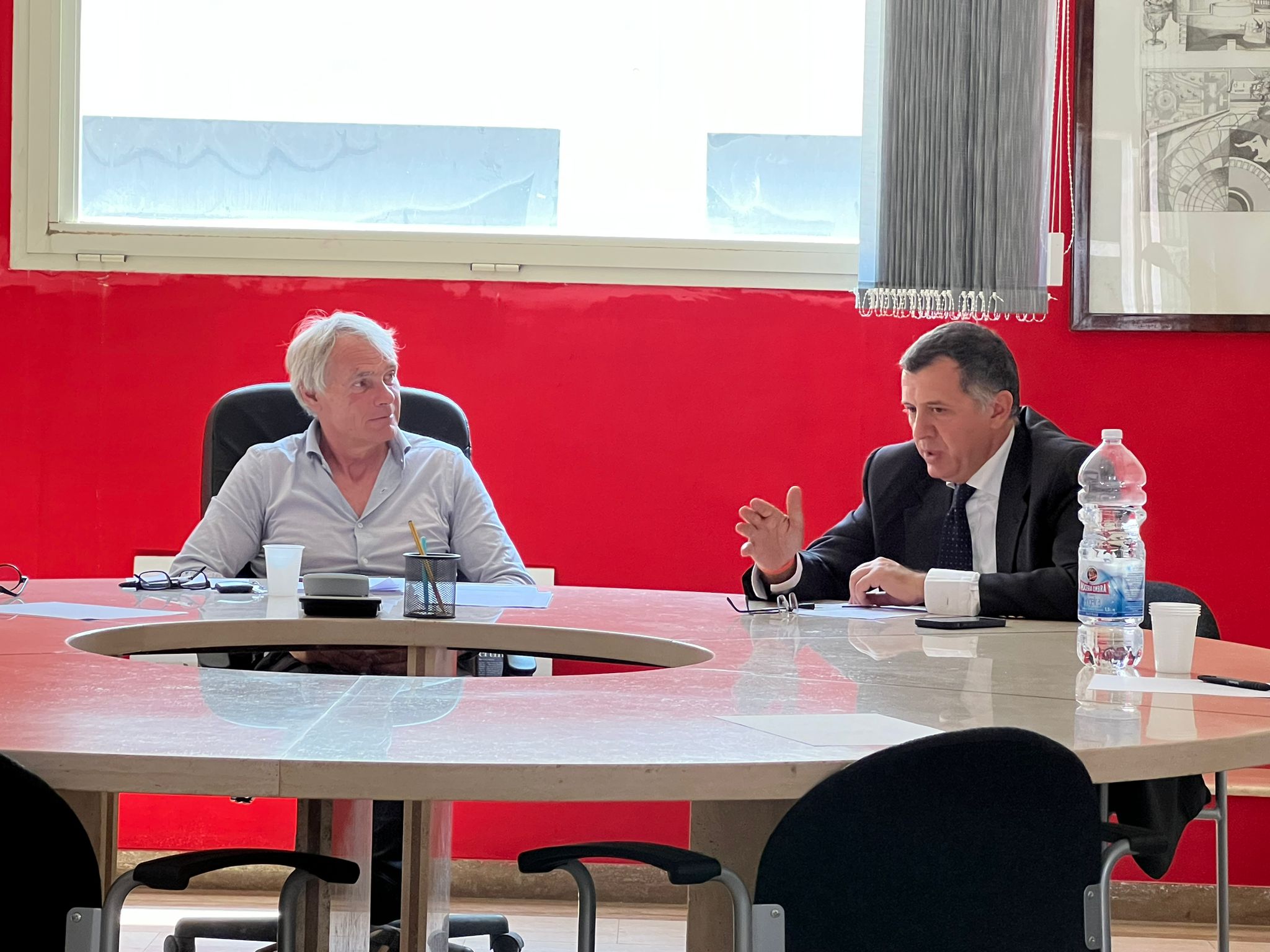 Marco Bertucci incontra gli imprenditori del settore estrattivo