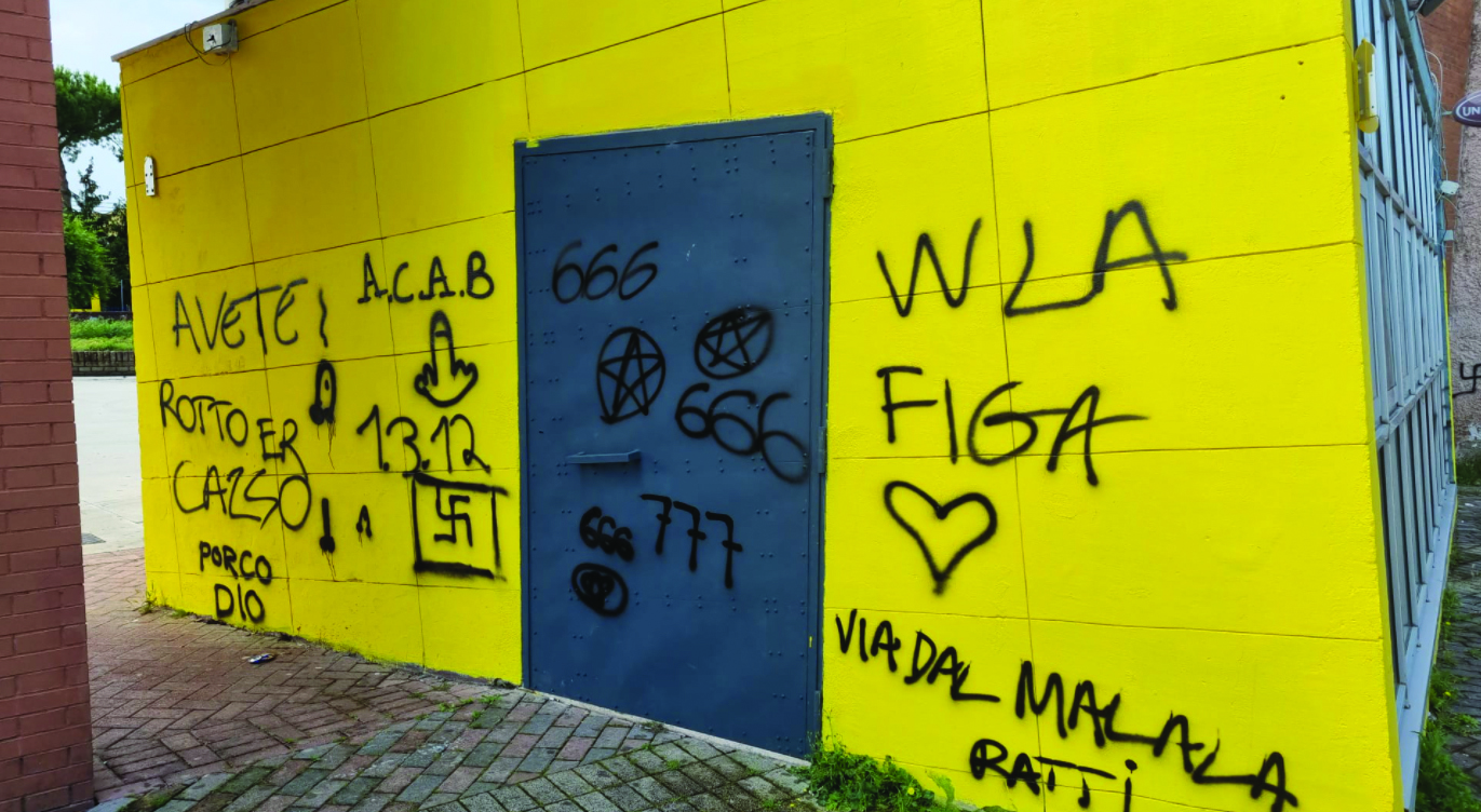 Villa Adriana: i vandali al parco di Malala