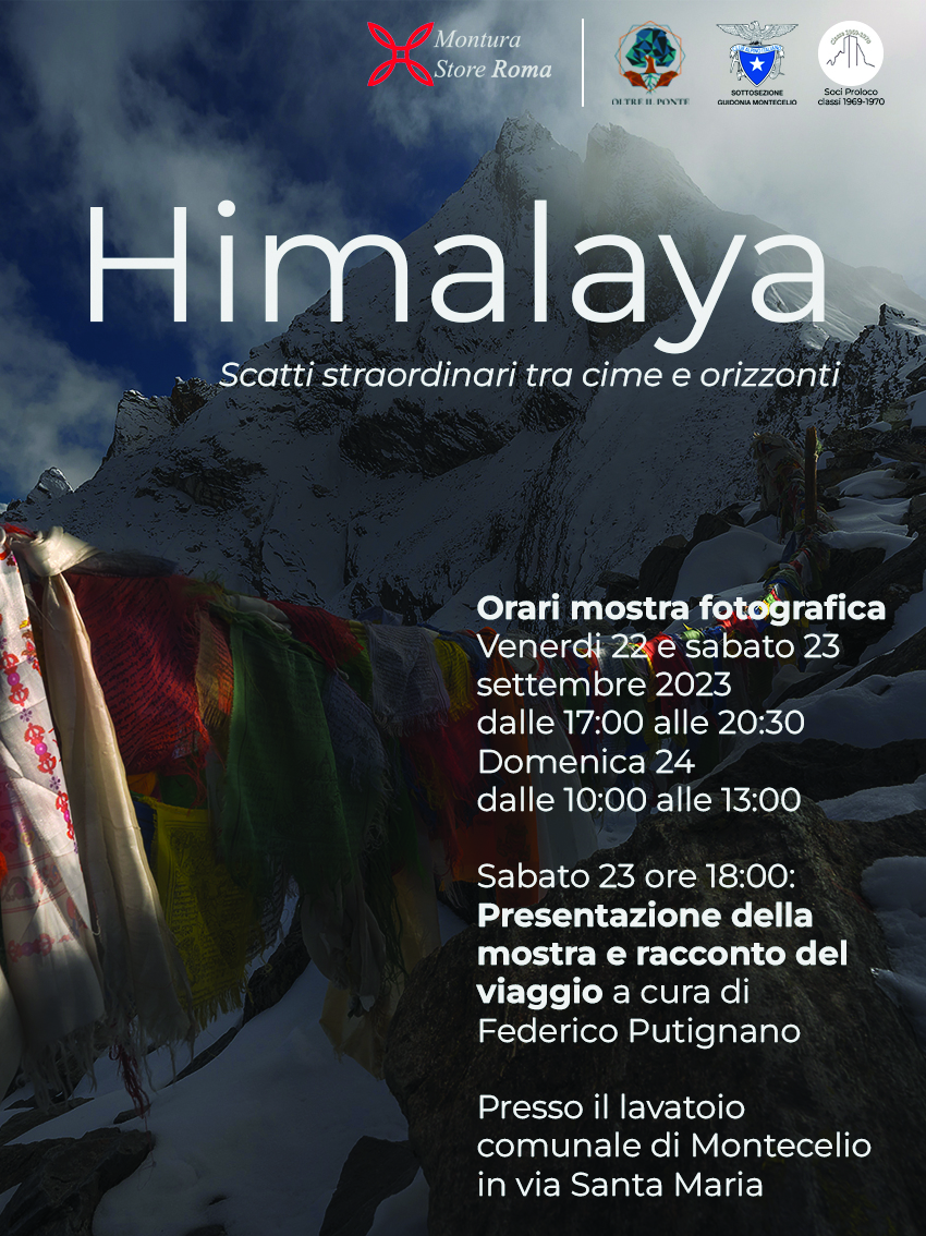 Gli scatti dell’Himalaya a Montecelio