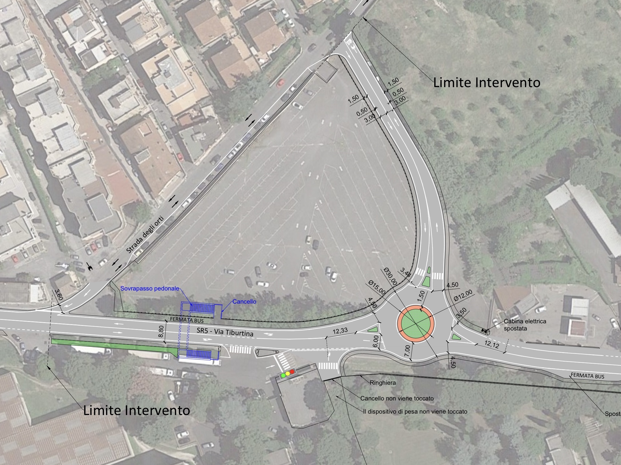 Viabilità Tiburtina: due rotatorie a Villa Adriana