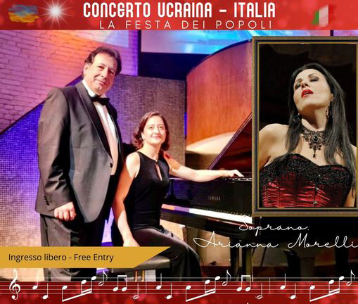 Tivoli: concerto per celebrare l’unione tra i popoli dell’Ucraina e dell’Italia