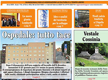 In distribuzione il nuovo numero di XLGIORNALE