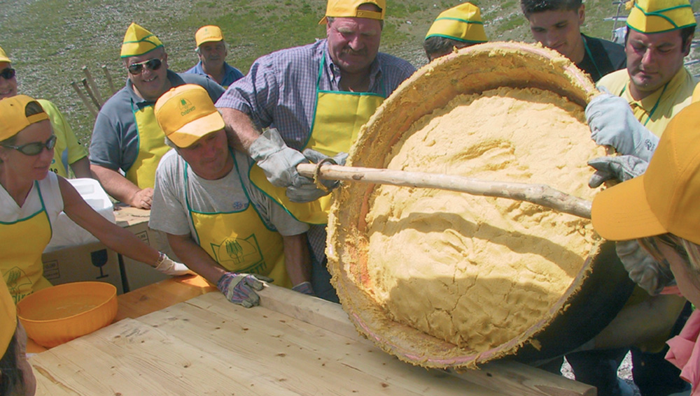 Domenica 18 febbraio la Festa del Polentone a Castel di Tora