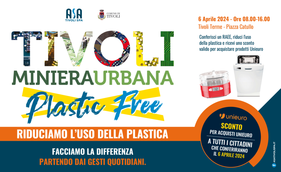 Torna Tivoli Miniera Urbana- Plastic Free
