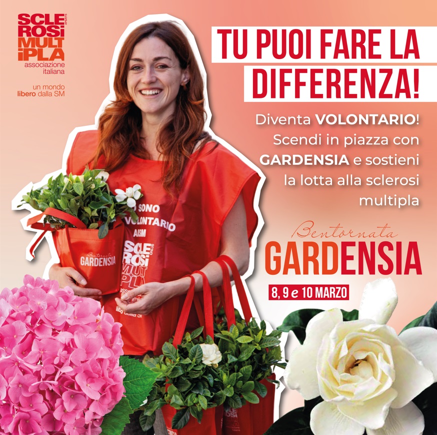 AISM: “Bentornata Gardensia” per la lotta contro la sclerosi multipla