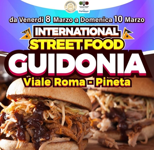 L’International Street Food alla pineta di Guidonia