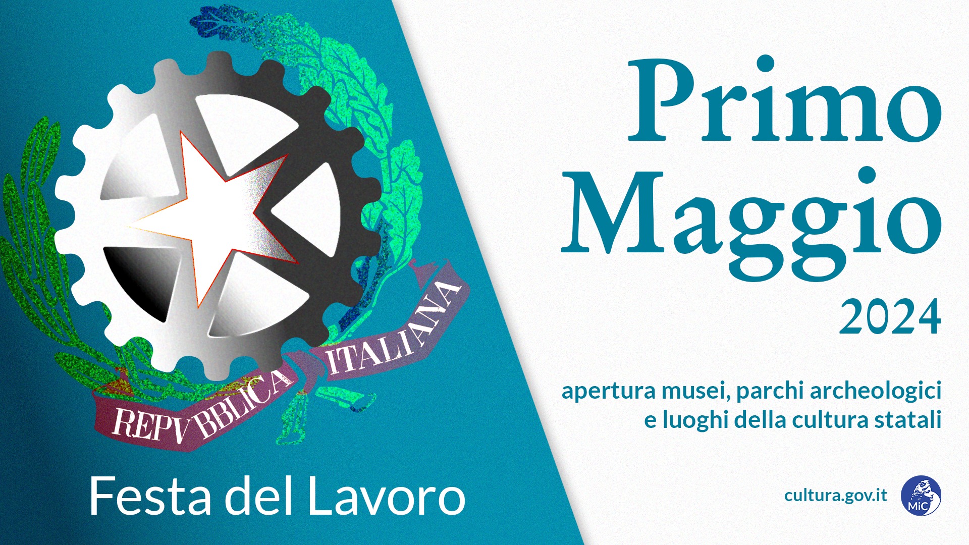 Primo Maggio: musei e luoghi statali aperti