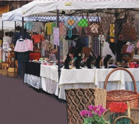Domenica 14 aprile a Tivoli il mercatino di artigianato e arte